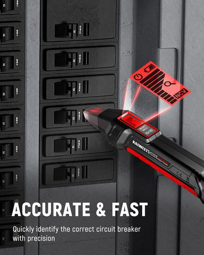 KAIWEETS AC CircuitBreaker Finder Tool withAPortable Detector