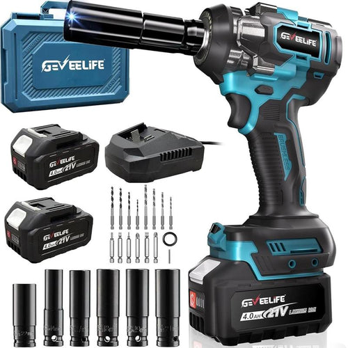 GEVEELIFE 700Nm 3 in 1 Brushless Impact Wrench